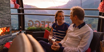 Dîner aux chandelles en altitude